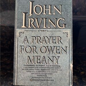 John Irving 'A Prayer for Owen Meany' Book